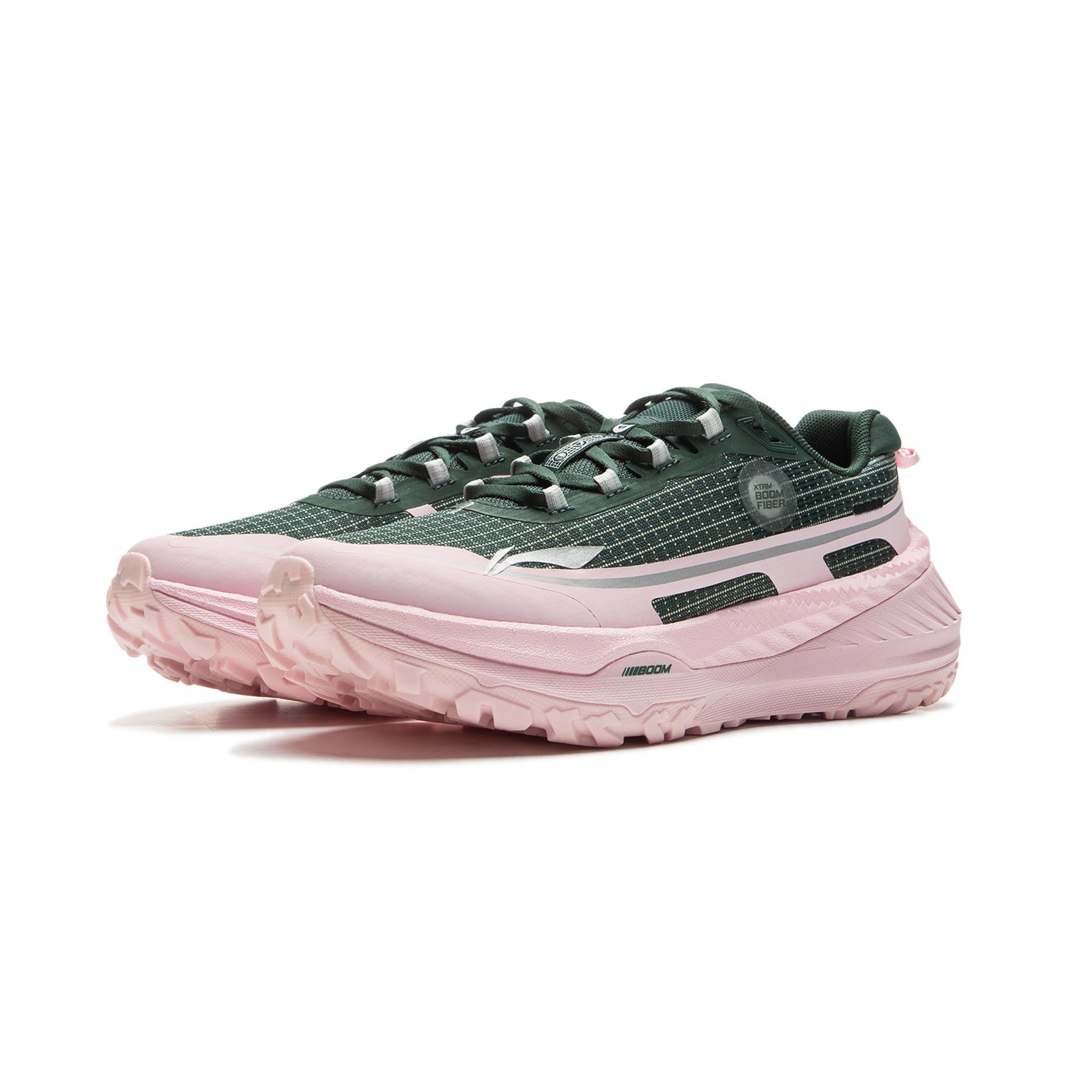 Trail Dilu V2 Dark Green/Pink - Li-Ning top Løbesko - LN-RUN